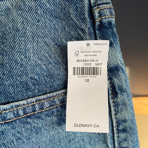 NWT Old Navy Pop Icon Skinny Extra High Rise Jeans - Picture 2 of 6